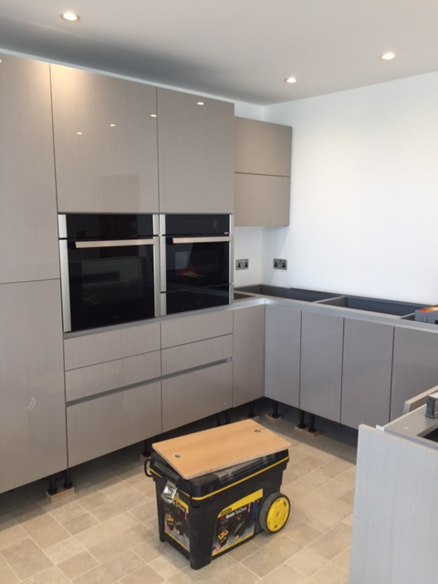 Templating Granite Worktops 3