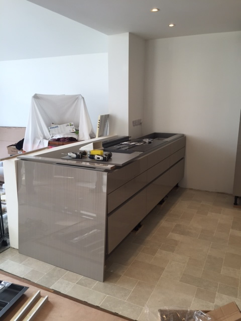 Templating Granite Worktops 2