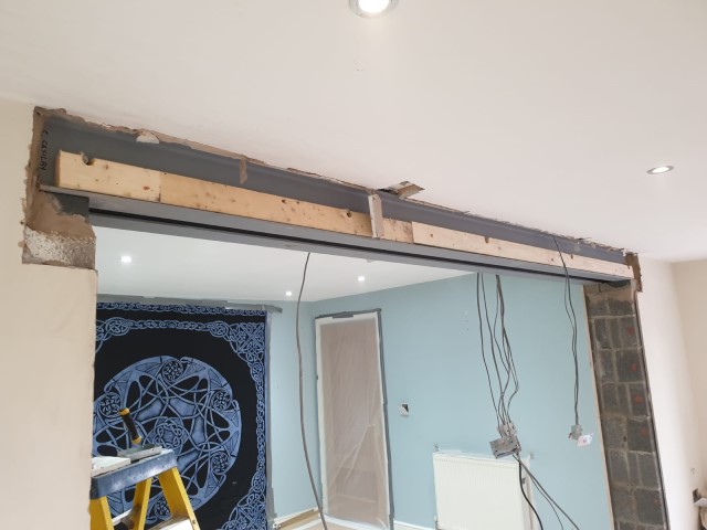 WALL OUT RSJ IN READY FOR ELECTRICS