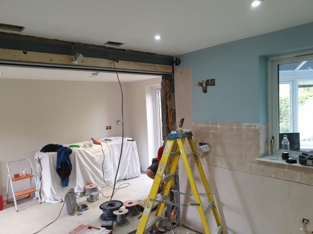 WALL OUT RSJ IN READY FOR ELECTRICS