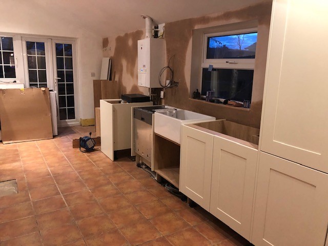 Fitting New Kitchen