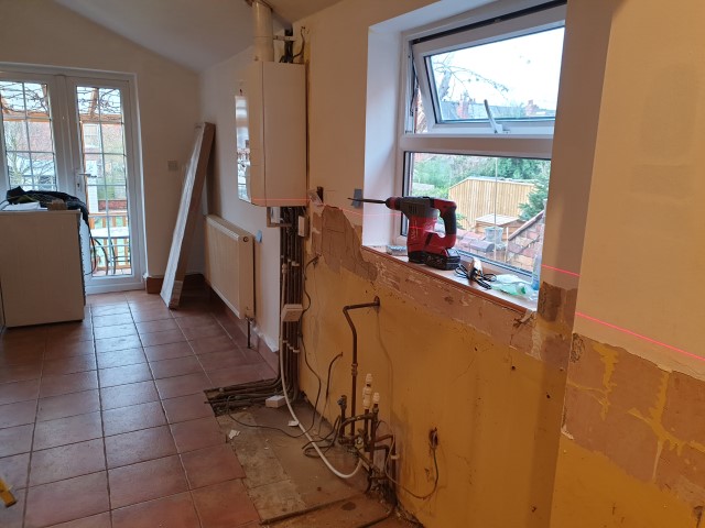 Old Kitchen Taken Out