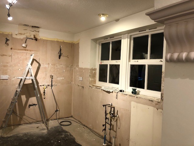 Old Kitchen Taken Out