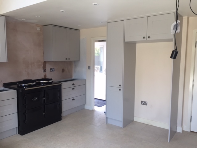 Kitchen Fitted, Ready For Granite