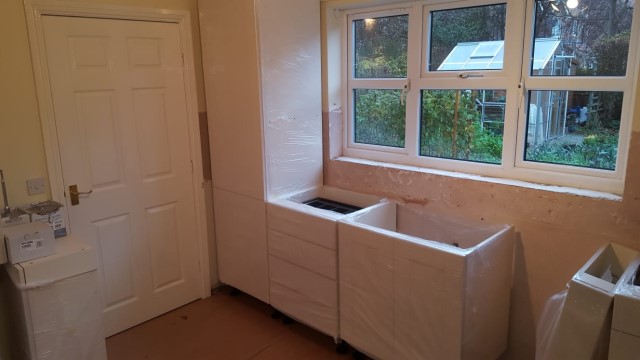 Kitchen Ready To Be Fitted