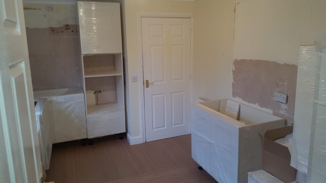 Kitchen Ready To Be Fitted